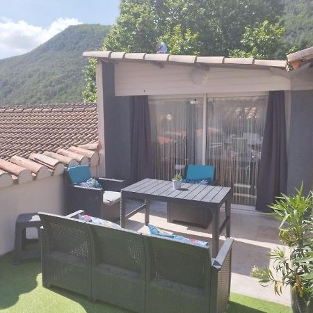 Charmant Appart Cosy Climatise Avec Terrasse Besseges Zewnętrze zdjęcie